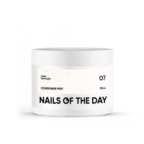 Nailsoftheday Cover base NEW Formula milk 07 (30ml)