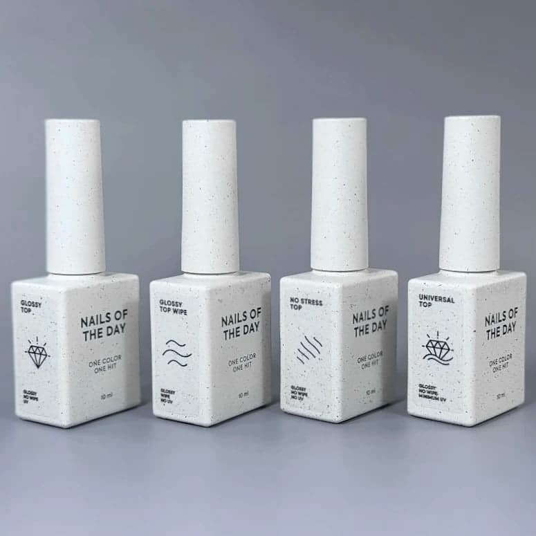 NAILSOFTHEDAY Glossy top no wipe. Con filtros UV - Imagen 4