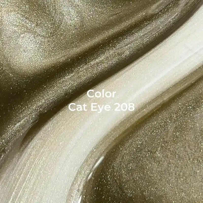 Color Cat Eye Nº208 gel polish, Luna Moon, 8 ml - Imagen 2