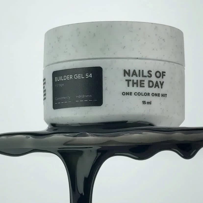NAILSOFTHEDAY Builder gel 54 vitrage - Imagen 3