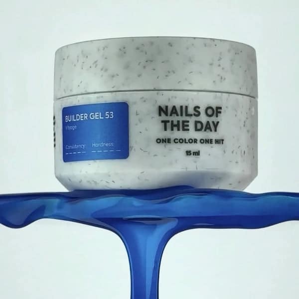 NAILSOFTHEDAY Builder gel 53 vitrage - Imagen 4