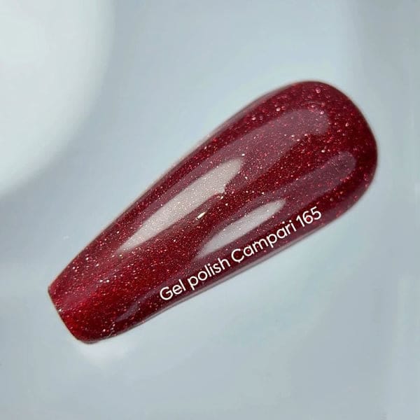 NAILSOFTHEDAY Gel Polish Campari - Imagen 2