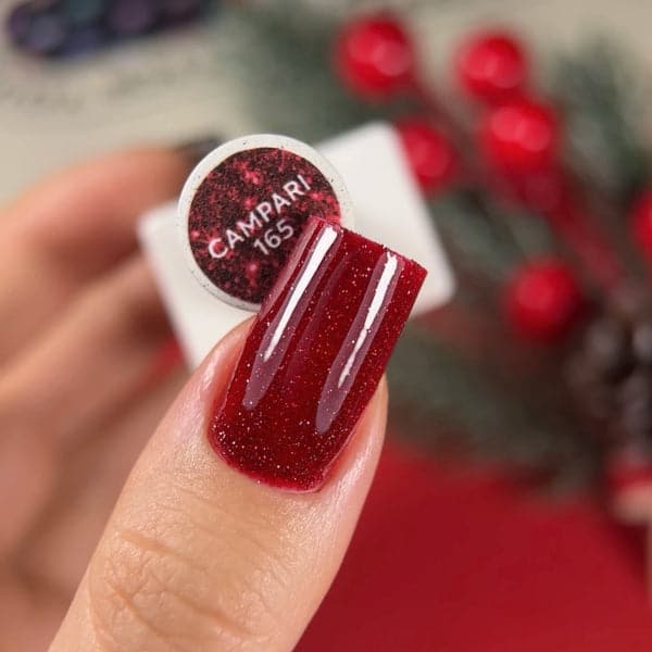 NAILSOFTHEDAY Gel Polish Campari - Imagen 3