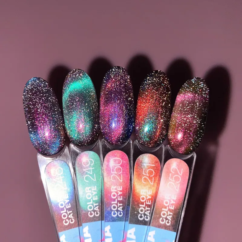 Color Cat Eye Nº252 gel polish, Luna Moon, 8 ml - Imagen 6