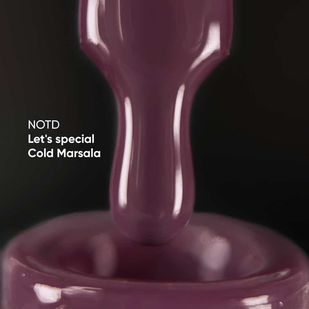 NAILSOFTHEDAY Let's special Cold Marsala - Imagen 2