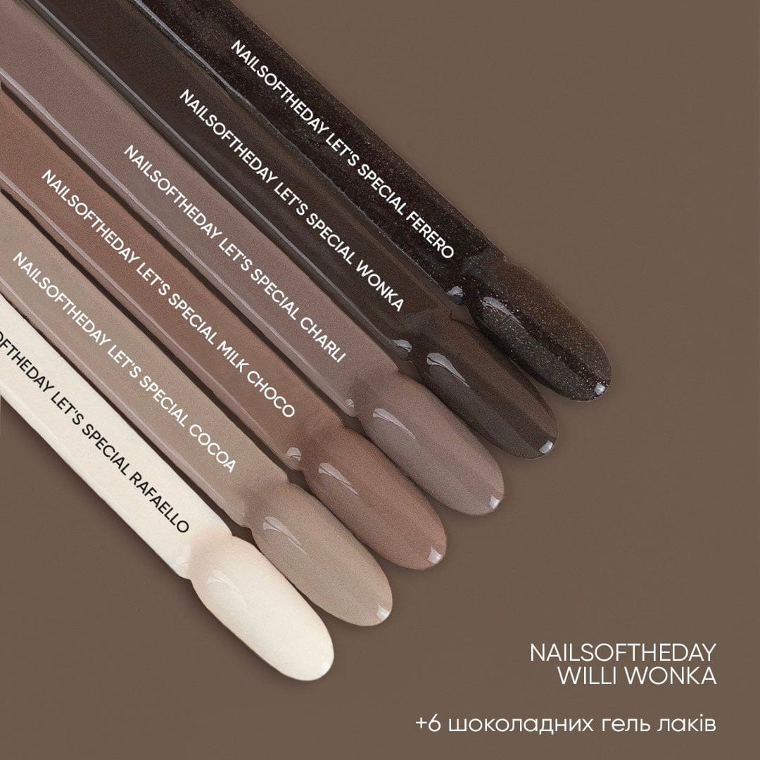 NAILSOFTHEDAY Let’s Special Wonka 045 – Marrón Apagado · 10 ml - Imagen 4