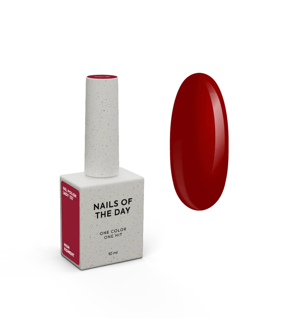 NAILSOFTHEDAY Let’s Special Lady 137 – Rojo Intenso · 10 ml