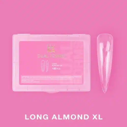 Moldes Dual Nail Forms Long Almond XL, Luna Moon