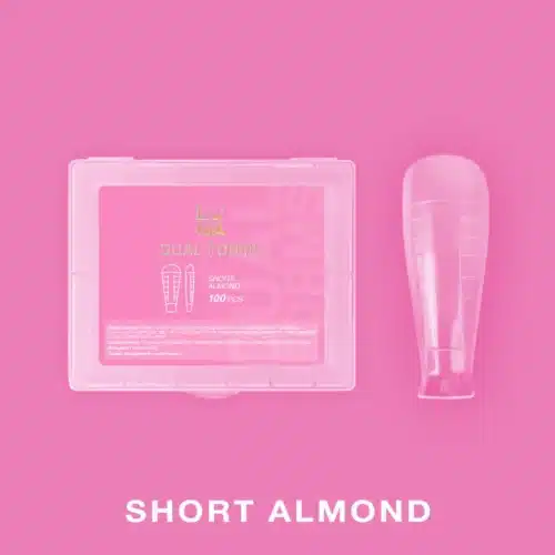 Moldes Dual Nail Forms Short Almond, Luna Moon