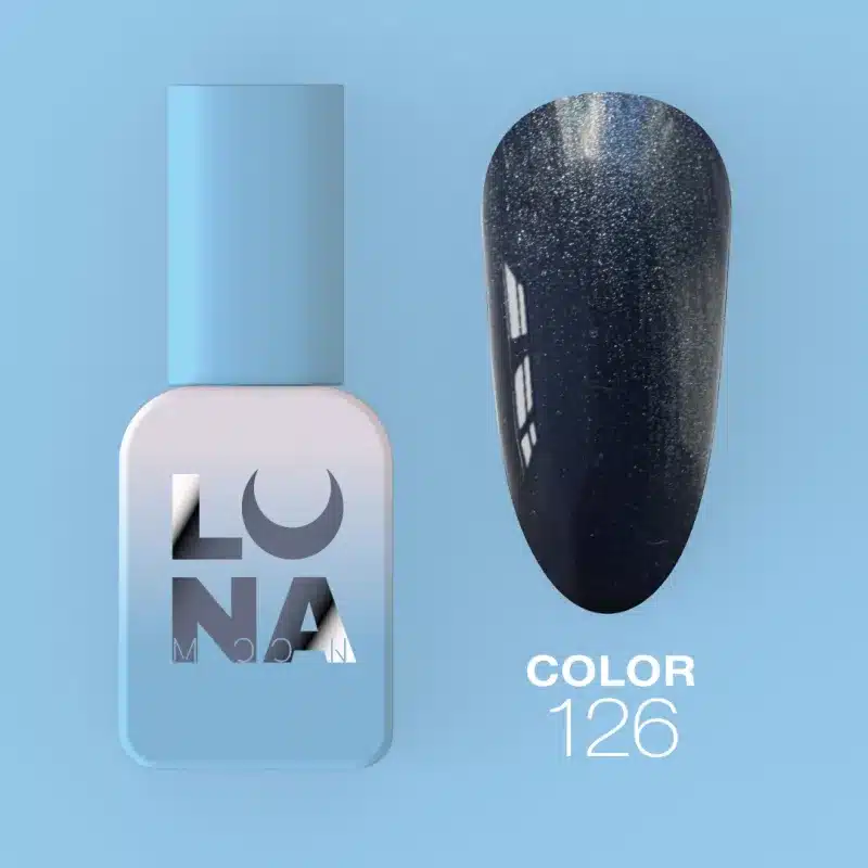 Color Nº126 gel polish, Luna Moon, 8 ml