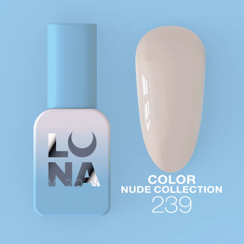 Color Nº239 gel polish, Luna Moon, 8 ml