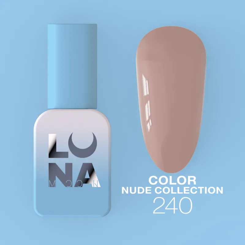 Color Nº240 gel polish, Luna Moon, 8 ml