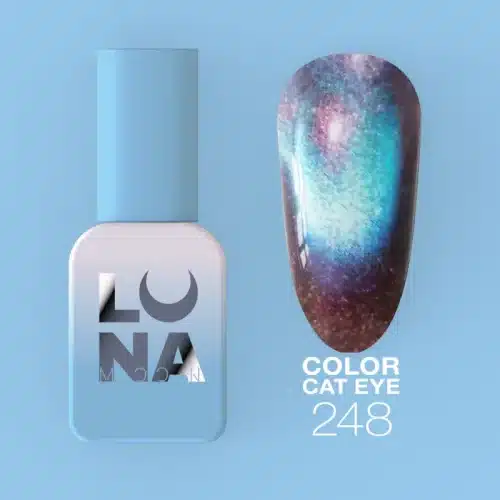 Color Cat Eye Nº248 gel polish, Luna Moon, 8 ml