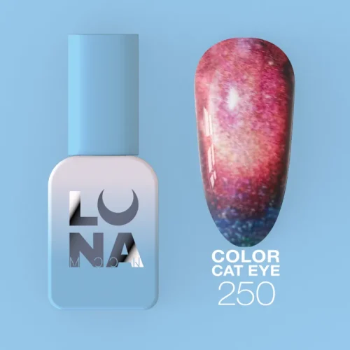 Color Cat Eye Nº250 gel polish, Luna Moon, 8 ml