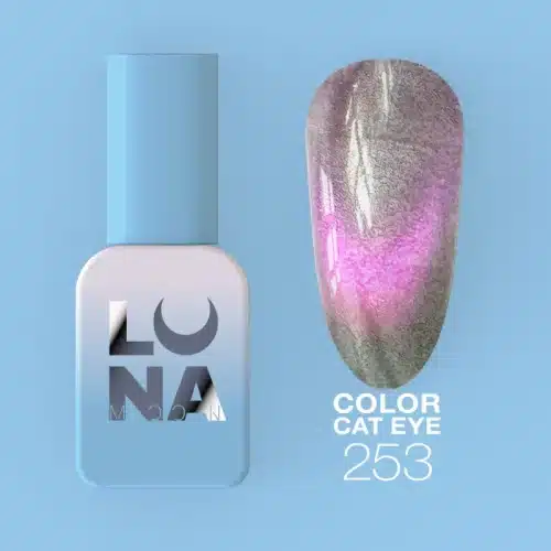 Color Cat Eye Nº253 gel polish, Luna Moon, 8 ml