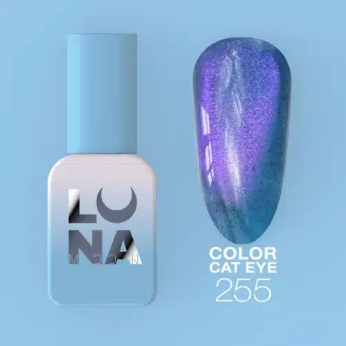 Color Cat Eye Nº255 gel polish, Luna Moon, 8 ml