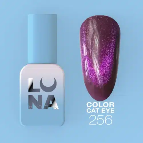 Color Cat Eye Nº256 gel polish, Luna Moon, 8 ml