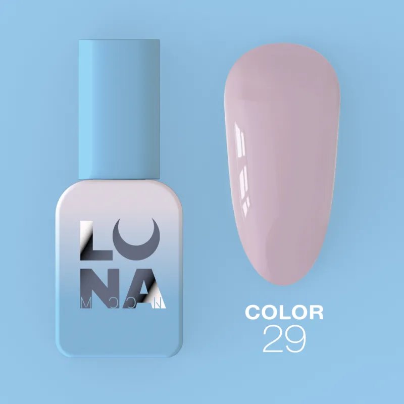 Color Nº29 gel polish, Luna Moon, 8 ml
