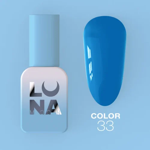 Color Nº33 gel polish, Luna Moon, 8 ml