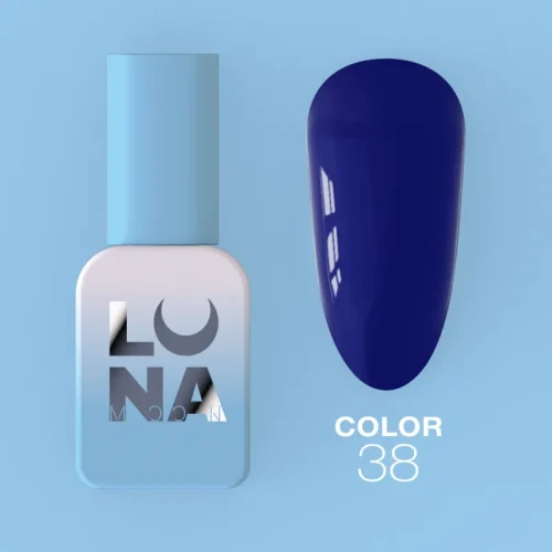 Color Nº38 gel polish, Luna Moon, 8 ml