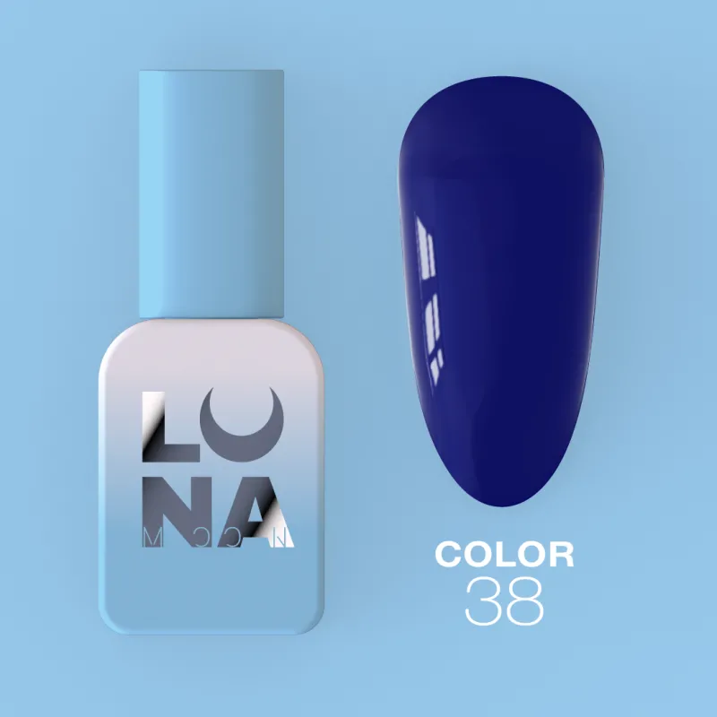 Color Nº38 gel polish, Luna Moon, 8 ml