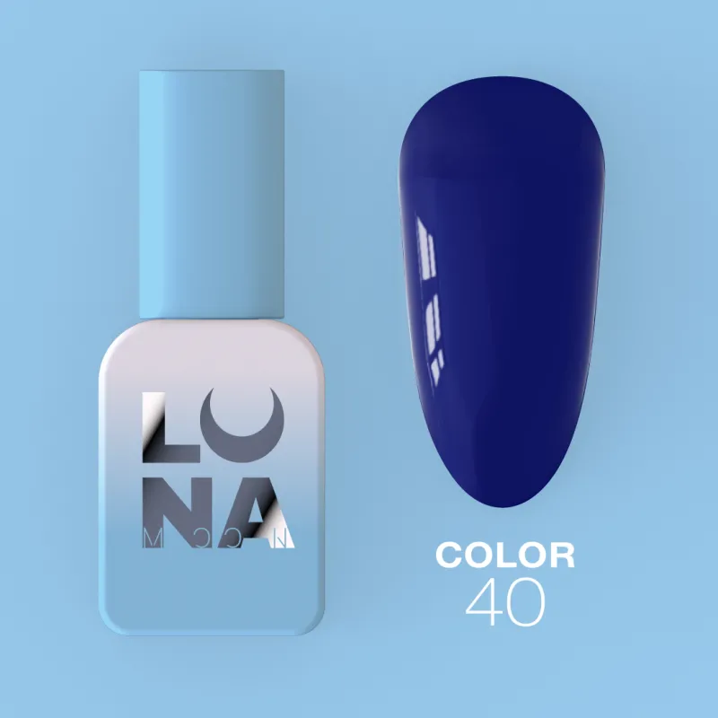 Color Nº40 gel polish, Luna Moon, 8 ml
