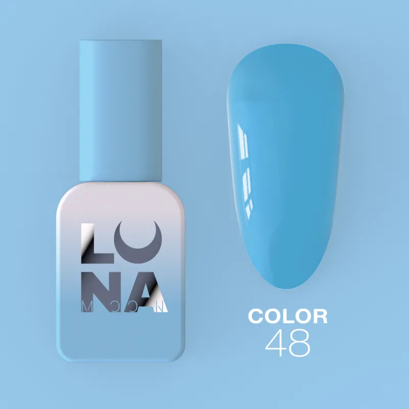 Color Nº48 gel polish, Luna Moon, 8 ml