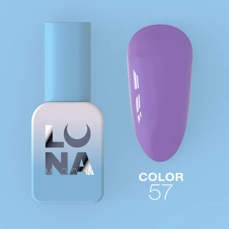 Color Nº57 gel polish, Luna Moon, 8 ml