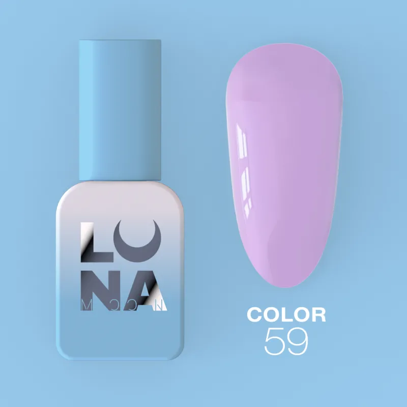 Color Nº59 gel polish, Luna Moon, 8 ml