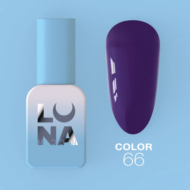 Color Nº66 gel polish, Luna Moon, 8 ml