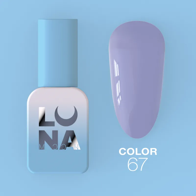 Color Nº67 gel polish, Luna Moon, 8 ml