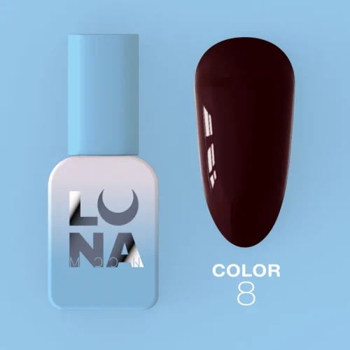 Color Nº08 gel polish, Luna Moon, 8 ml