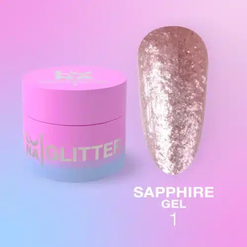 Sapphire Gel Nº1, Luna Moon, 5 ml
