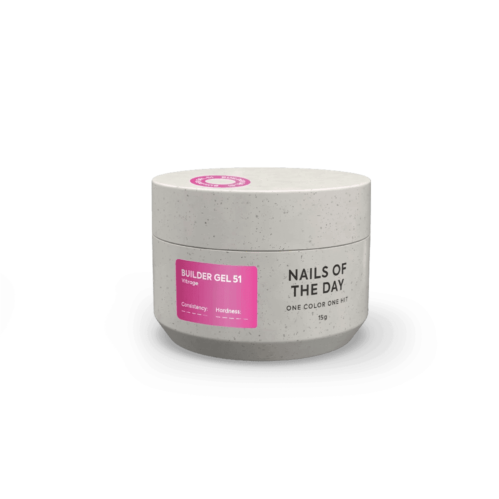 NAILSOFTHEDAY Builder gel 51 vitrage