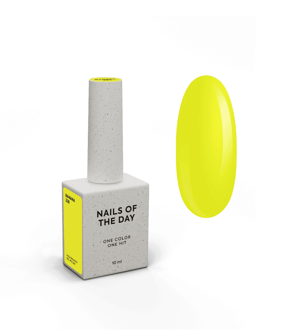 NAILSOFTHEDAY Gel polish Banana-228