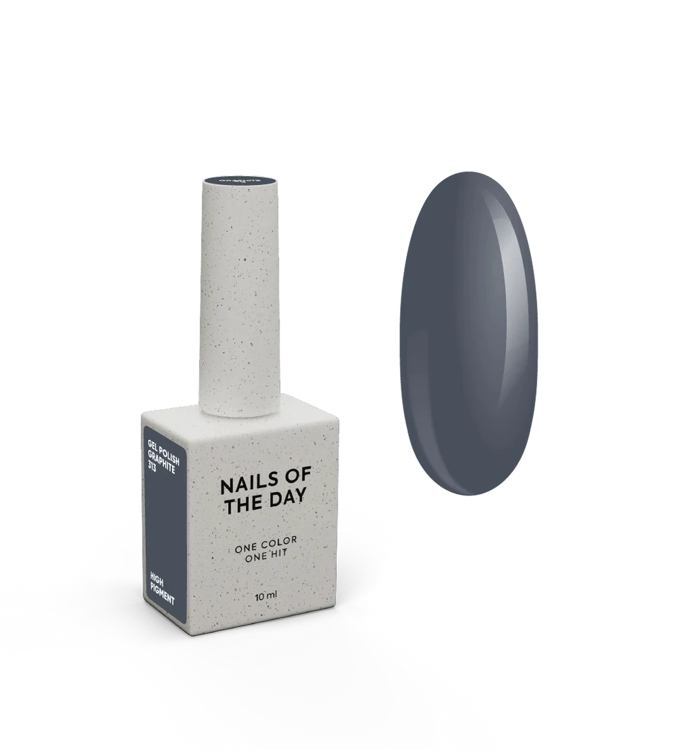 NAILSOFTHEDAY Let’s Special Graphite 313 – Grafito · 10 ml