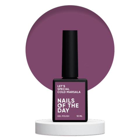 NAILSOFTHEDAY Let's special Cold Marsala