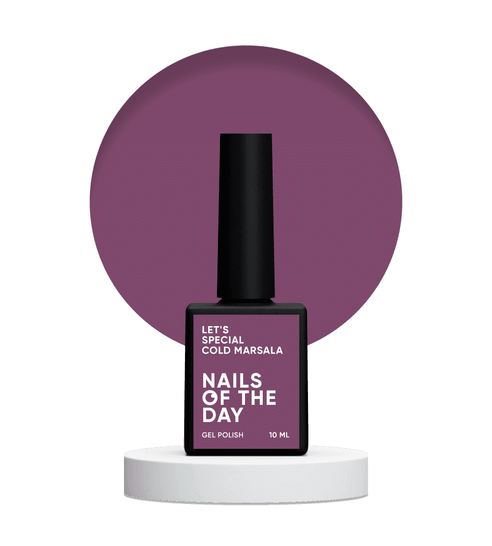 NAILSOFTHEDAY Let's special Cold Marsala