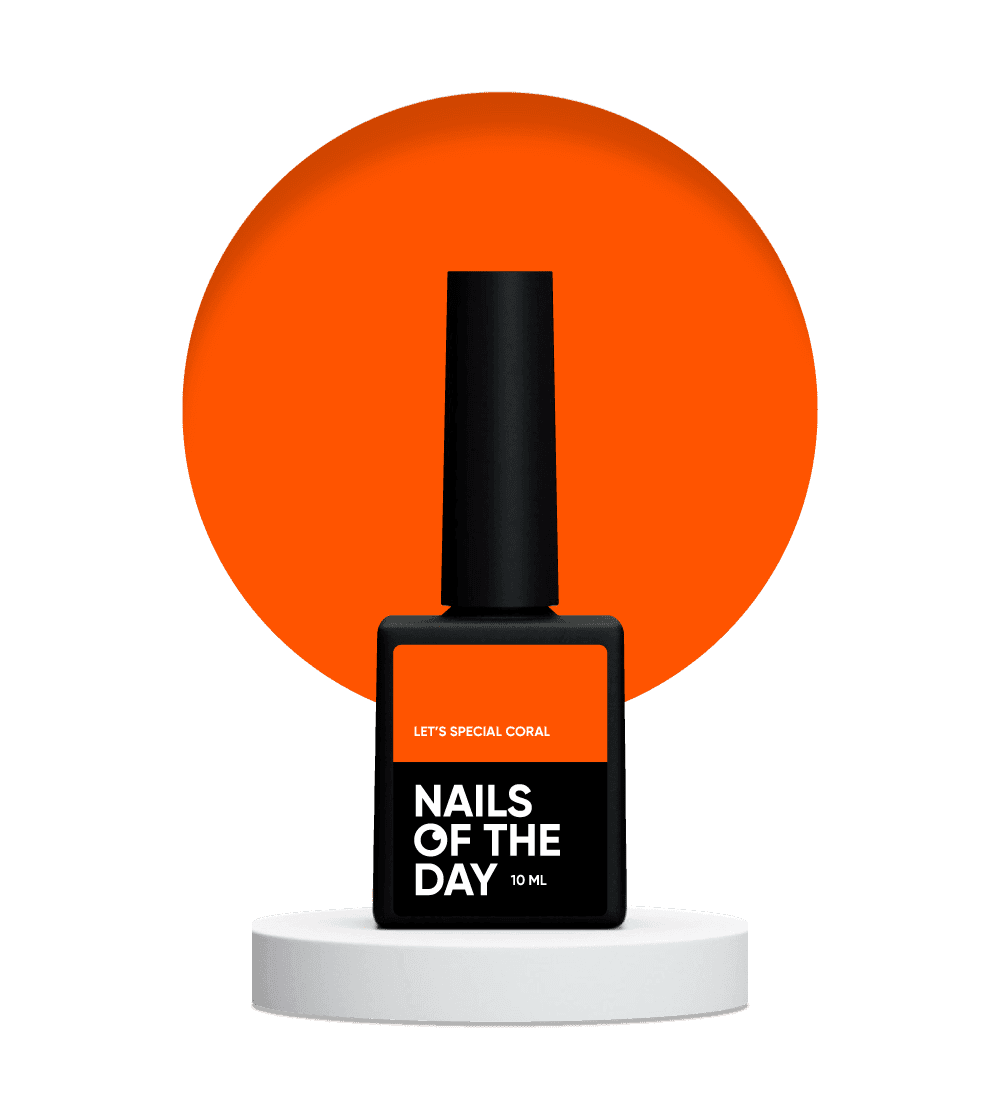 NAILSOFTHEDAY Let's special Coral