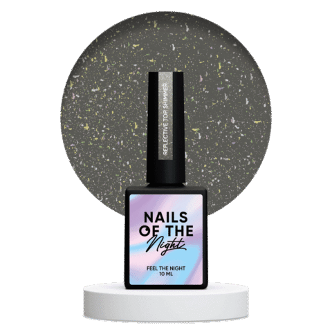 NAILSOFTHENIGHT Reflective top Holographic
