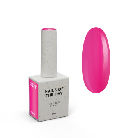NAILSOFTHEDAY Gel Polish Vitrage 01 — rosa brillante (frambuesa), 10 ml