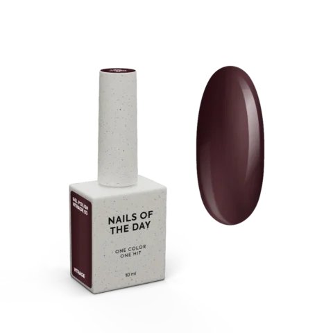 NAILSOFTHEDAY Gel Polish Vitrage 03 — rojo vino, 10 ml