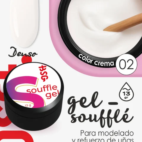 BSG Gel Constructor “Soufflé” Alta Viscosidad №02, 13ml
