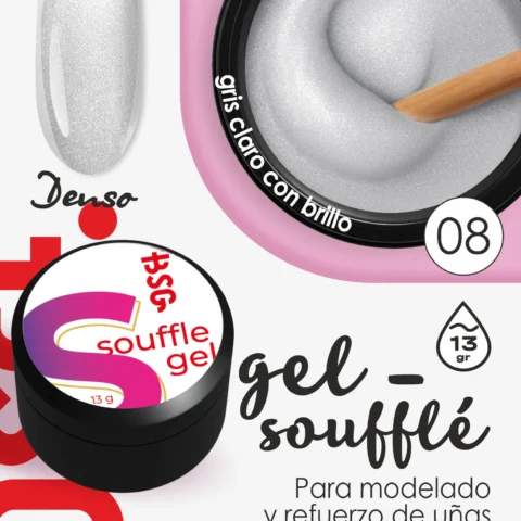 BSG Gel Constructor “Soufflé” Alta Viscosidad №08, 13ml