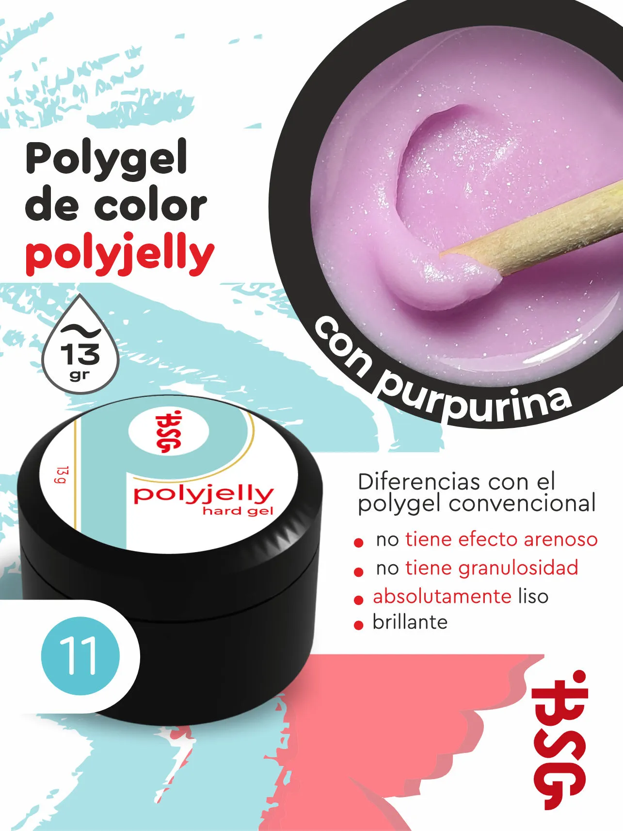 BSG Polygel Polygelly 11 (13 g)