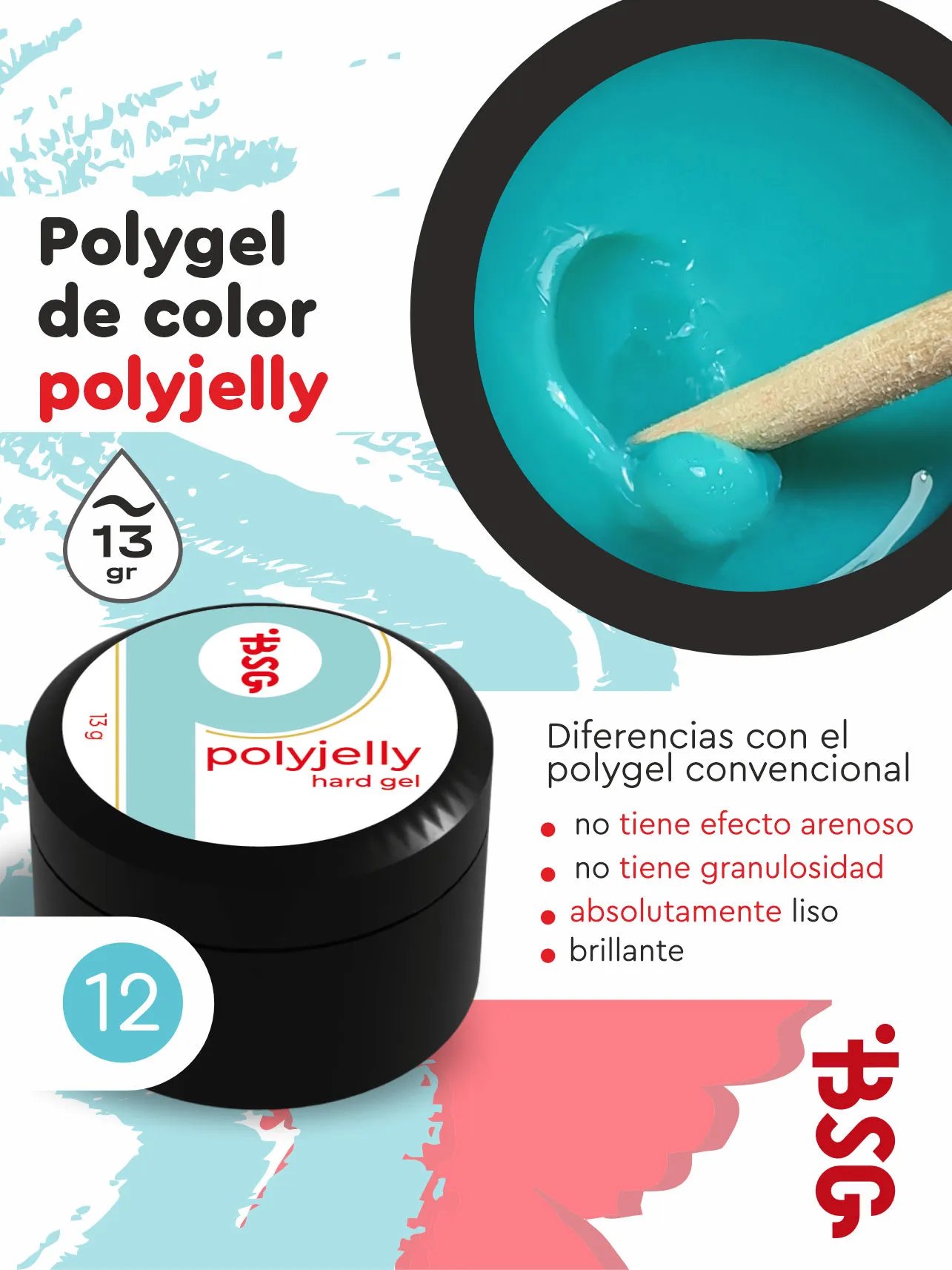 BSG Polygel Polygelly 12 (13 g)