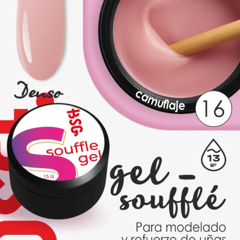 BSG Gel Constructor “Soufflé” Alta Viscosidad №16, 13ml