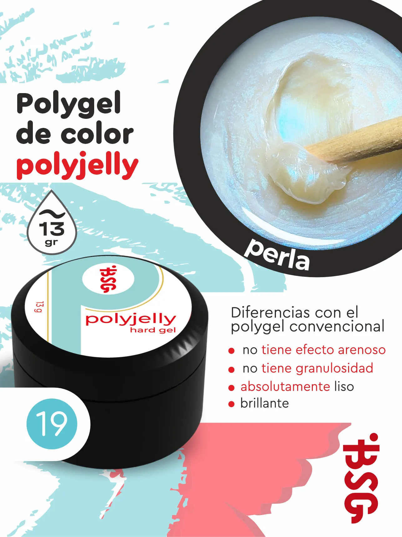 BSG Polygel Polygelly 19 (13 g)