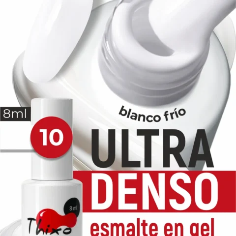 BSG Gel Polish Thixo Nº10 – Ice White, 8 ml