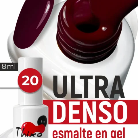 BSG Gel Polish Thixo Nº20 – Burgundy, 8 ml
